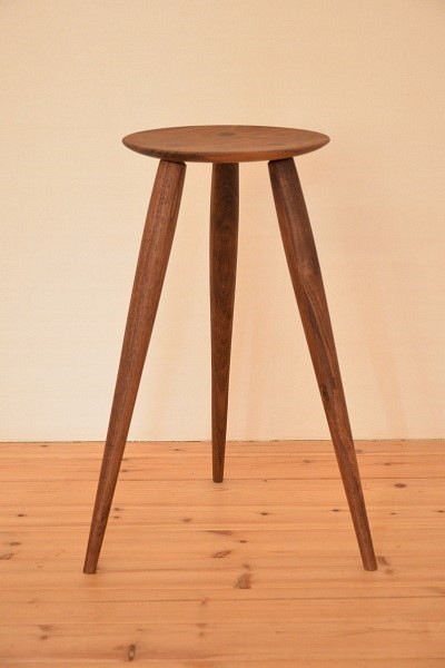 無垢材　ウォールナット　スツール スツール 椅子/チェア インテリア・住まい・小物 最高の品質