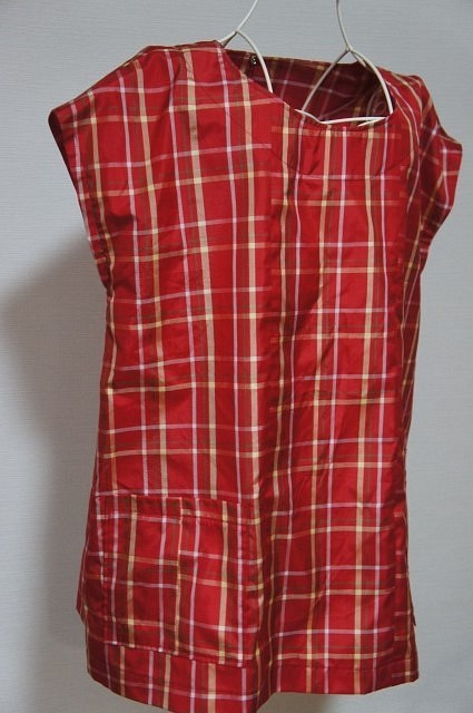 ハンドメイド　着物リメイク　チュニック 1枚目の画像
