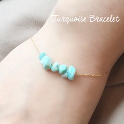 Turquoise bracelet【Sincere】 1枚目の画像