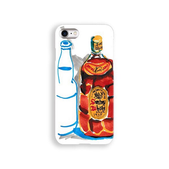 オシャレなイラストiPhoneケース『whisky』 iPhoneケース・カバー 田山