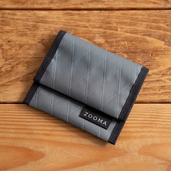 X-Pac Minimal Wallet Wallet Waterproof Lightweight Nylon Grey 第1張的照片