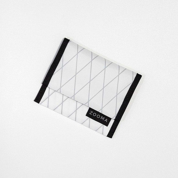 X-Pac Minimal Wallet Wallet Waterproof Lightweight Nylon White 第1張的照片