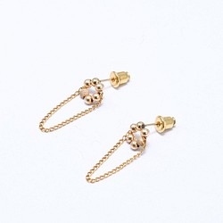 輝く星空のイヤリングStarry Night Earring / 14kgf ピアス（フック