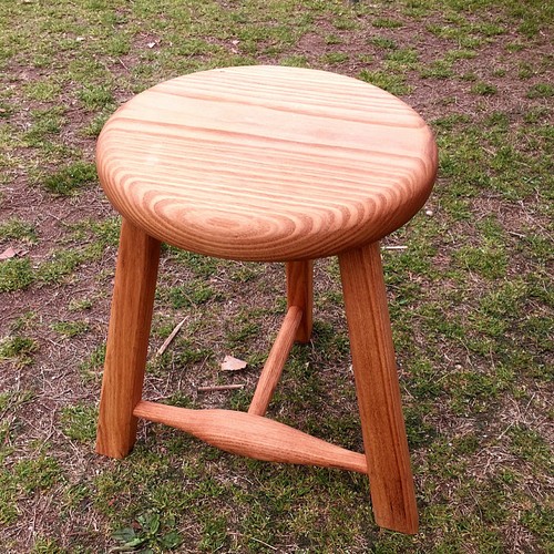 丸椅子 丸スツール 木製スツール 天然木 椅子（チェアー）・スツール 