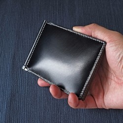 [H14] - 全人手製作皮革錢夾 [香港製造] [植鞣牛皮革] [全人手縫製] [免費刻印英文名] 第1張的照片