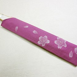 扇子袋（桜の花） 1枚目の画像