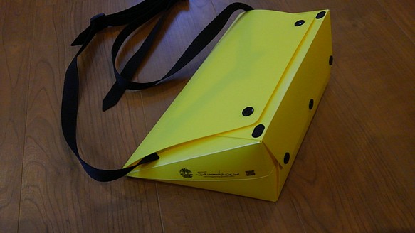 Vickal bag ビッカルバッグ　驚愕の軽さ　折畳可能　イエロー 1枚目の画像