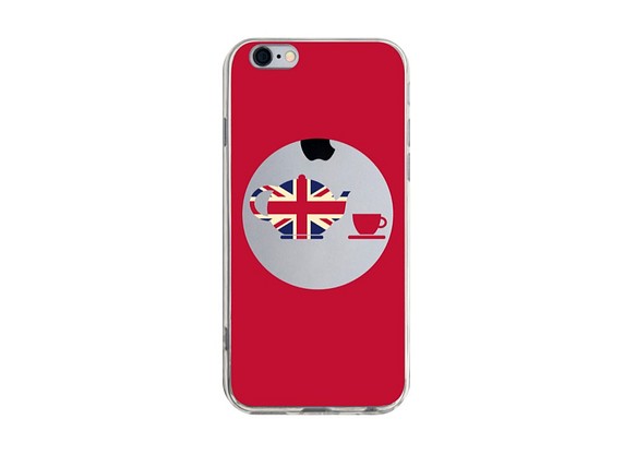 英国スタイルのティータイム-Samsung iPhone 5S 6S 7プラス香港製HTC、ソニー、LGの携帯電話のシェル/ 1枚目の画像