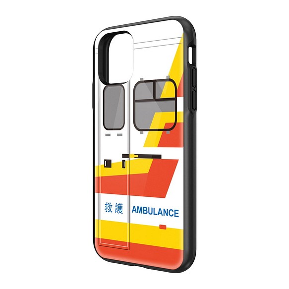 香港救護車/白車亮面手機殼iPhone 11 Pro 三星華為 PCAM101A 第1張的照片