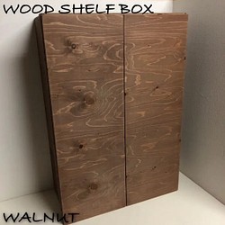 3-stage type WOOD SHELF BOX！！ WALNUT☆-