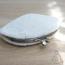 Baba製成的☆種子珠子大袋（乳白色/ 1112） 第1張的照片