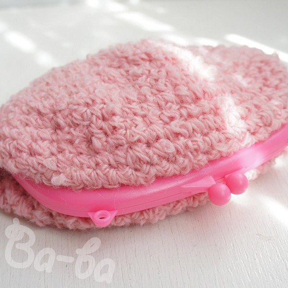 Ba-ba handmade Crochet pouch No.C1307 第1張的照片