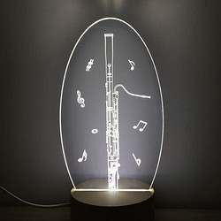 WD 原木夜燈《低音管》 樂器燈 / 音樂設計 / 樂團 / Music / Bassoon 第1張的照片
