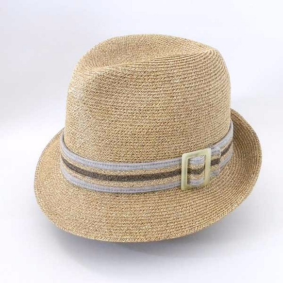 紙刀片的軟呢帽。一頂夏天必備單品就能時髦的軟帽【PL1489-Natural】 第1張的照片