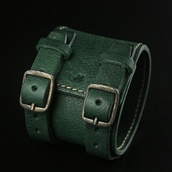 HEYOU Handmade - Leather Cuff 皮革手環 第1張的照片