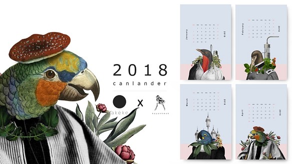 Birdman 2018年 日曆明信片 第1張的照片