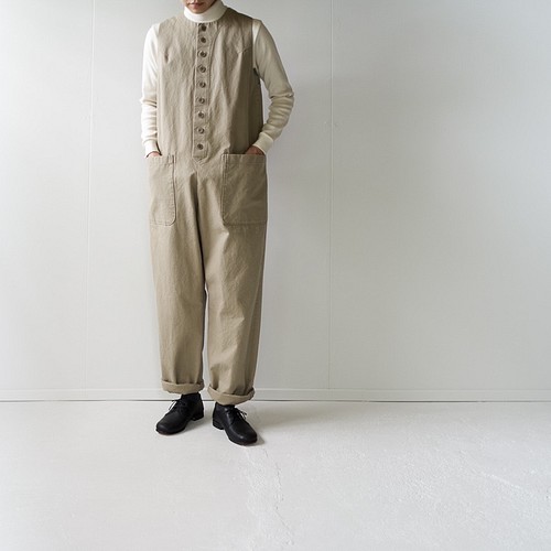 original cotton twill/overall オールインワン・サロペット FRECKLE