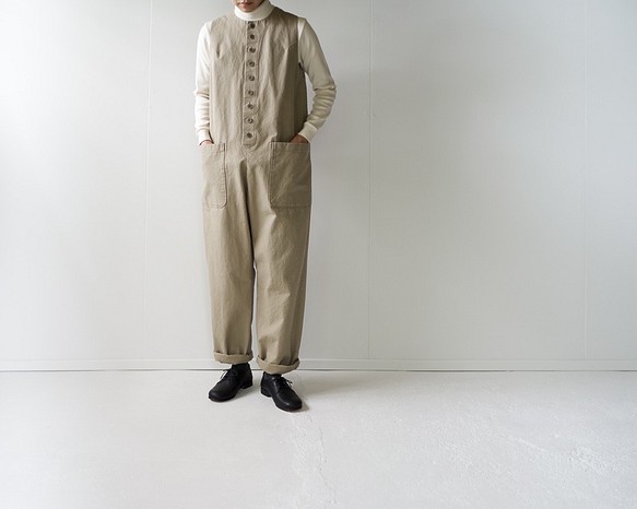 original cotton twill/overall オールインワン・サロペット FRECKLE