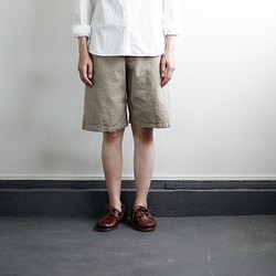 original cotton twill shorts 1枚目の画像