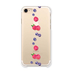 Berry × Berry＊　iPhone13 XS  iPhoneXR 8Plus 7Plus SE クリアケース 1枚目の画像