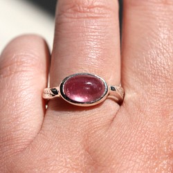 Fruity pink ruby ring【ルビー×シルバーリング】 1枚目の画像