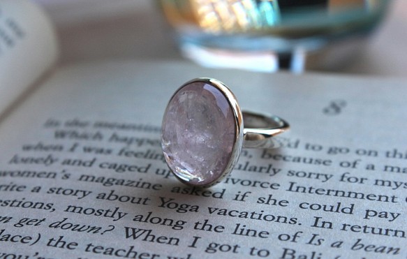 clarity pink ring（モルガナイト リング） 1枚目の画像