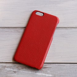 【受注生産】iPhone 6 6s ７ 7s レザーケース　アリゾナ　RED 1枚目の画像