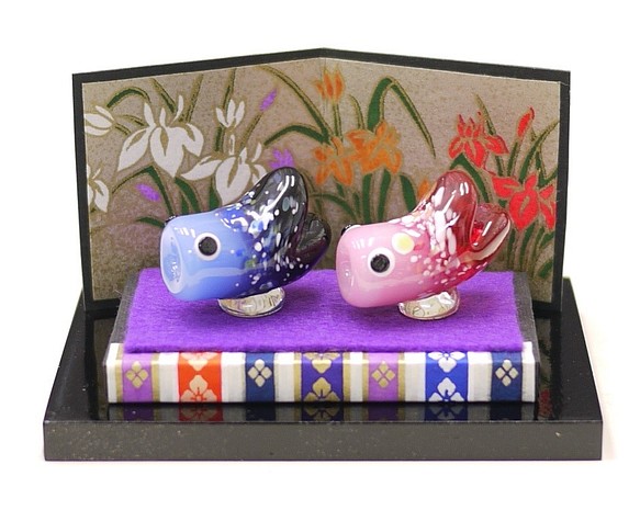 ガラスの鯉のぼり　端午の節句　五月飾り 1枚目の画像