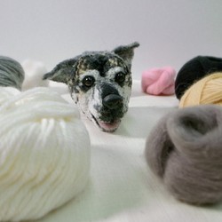100%手作 客製您的寵物毛線球/吊飾/紀念/pompom特注制作 第1張的照片