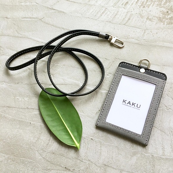 KAKU皮革設計 客製化識別證夾 悠遊卡夾 證件夾 第1張的照片