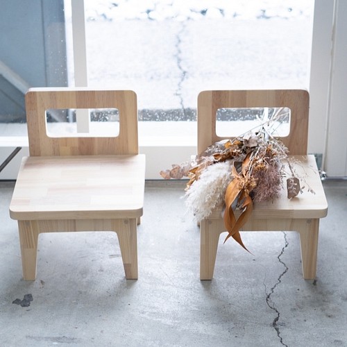 木製 キッズチェア 子供椅子 食器 家具 Kiyoujin 通販 Creema クリーマ ハンドメイド 手作り クラフト作品の販売サイト