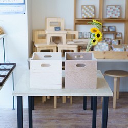 木製　万能収納BOX ウッドボックス　〜ラワン〜　SDGs 1枚目の画像