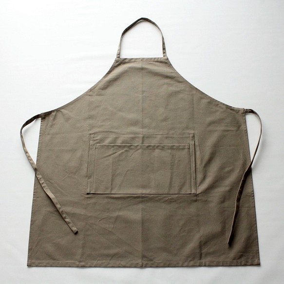 long apron [beige] 1枚目の画像