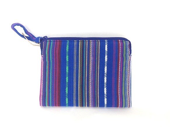 Shenaini湖南苗族手織零錢袋 第1張的照片