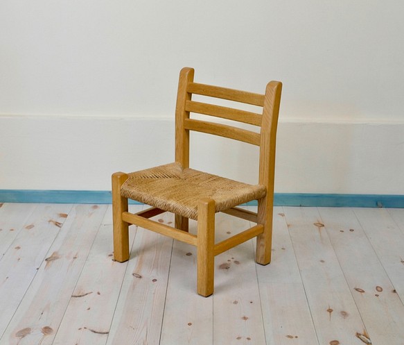 木製 無垢材 座編み椅子 編み椅子 チェア サイドチェア いす イス 昭和