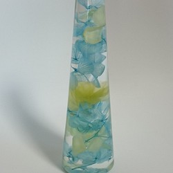 ハ－バリウム 【aqua colors】紫陽花 ミントブル－ 1枚目の画像