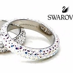 5号サイズ SWAROVSKI PAVE RING （スワロフスキーパヴェリング） 指輪 