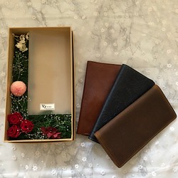 美と獣の木製の起毛革多機能パスポートホルダーフラワーボックス。永遠のフラワーボックスフラワーギフトボックスバレンタインデー誕生日 1枚目の画像