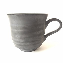 【マグカップ】銀黒/シルバーブラック（MA8） 1枚目の画像