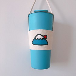富士山環保杯袋 第1張的照片