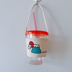 富士山環保杯袋 第1張的照片
