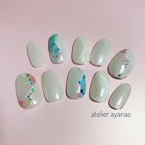 hand nailチップstardust ネイルチップ（つけ爪） atelier ayanas 通販