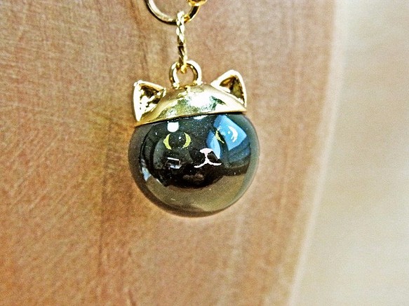 Nyanko袋魅力“貓王子”金黑貓 第1張的照片