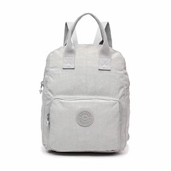 防水ベージュ白いバックパックハンドバッグ/ペン袋/バックパック/ショルダーバッグ/旅行バックパック/学生バッグ 1枚目の画像