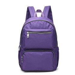 經典大容量紫色後背包/旅行背包/學生書包 男女通用-多色可選 #1024 第1張的照片