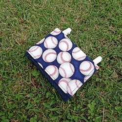 【再販2】野球ボールの移動ポケット (ネイビー) 1枚目の画像
