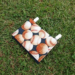 野球ボールの移動ポケット (ブラウン) 1枚目の画像