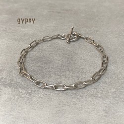 Silver Chain bracelet 1枚目の画像