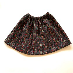 小さな女の子の冬のスカート 1枚目の画像