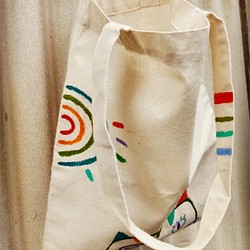 【純手繪】小提袋 | 購物袋 | 帆布袋  | 貓 | 可愛風 第1張的照片